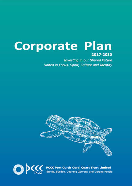 corporate plan cover page