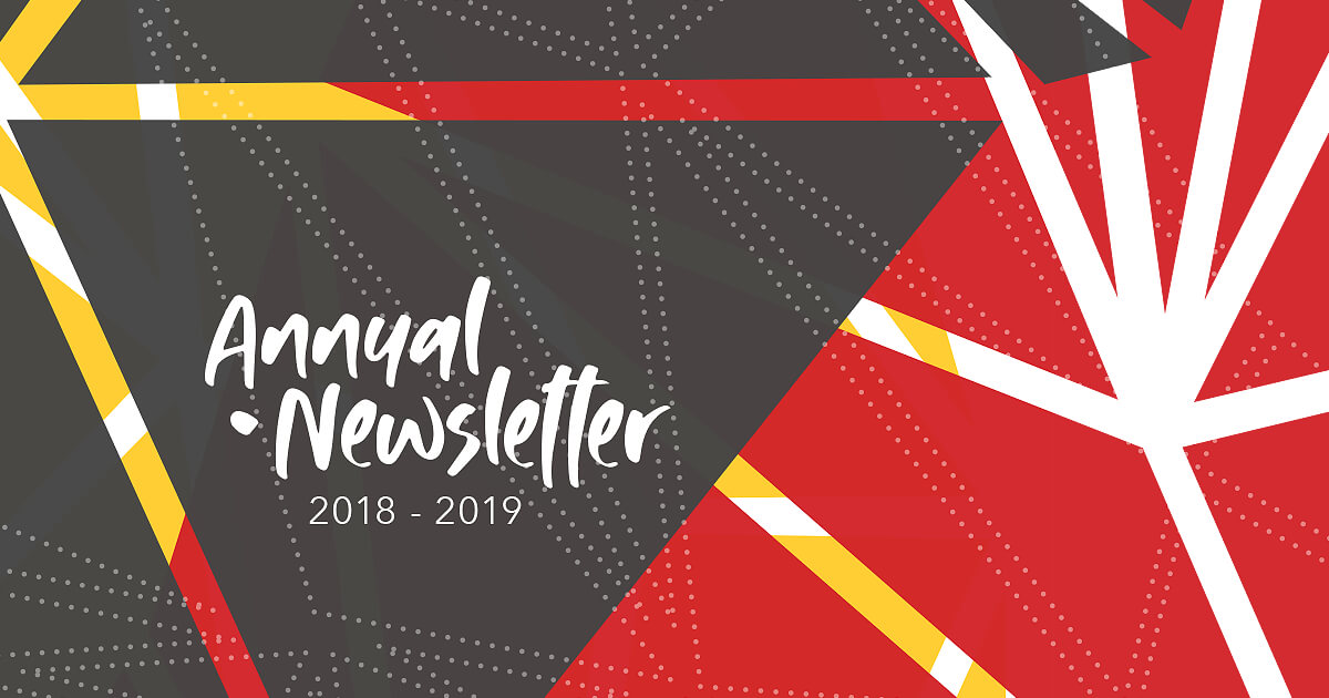 2019 Annual Newsletter Cover