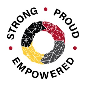 strong proud empowered logo for Indigenous Scholarships