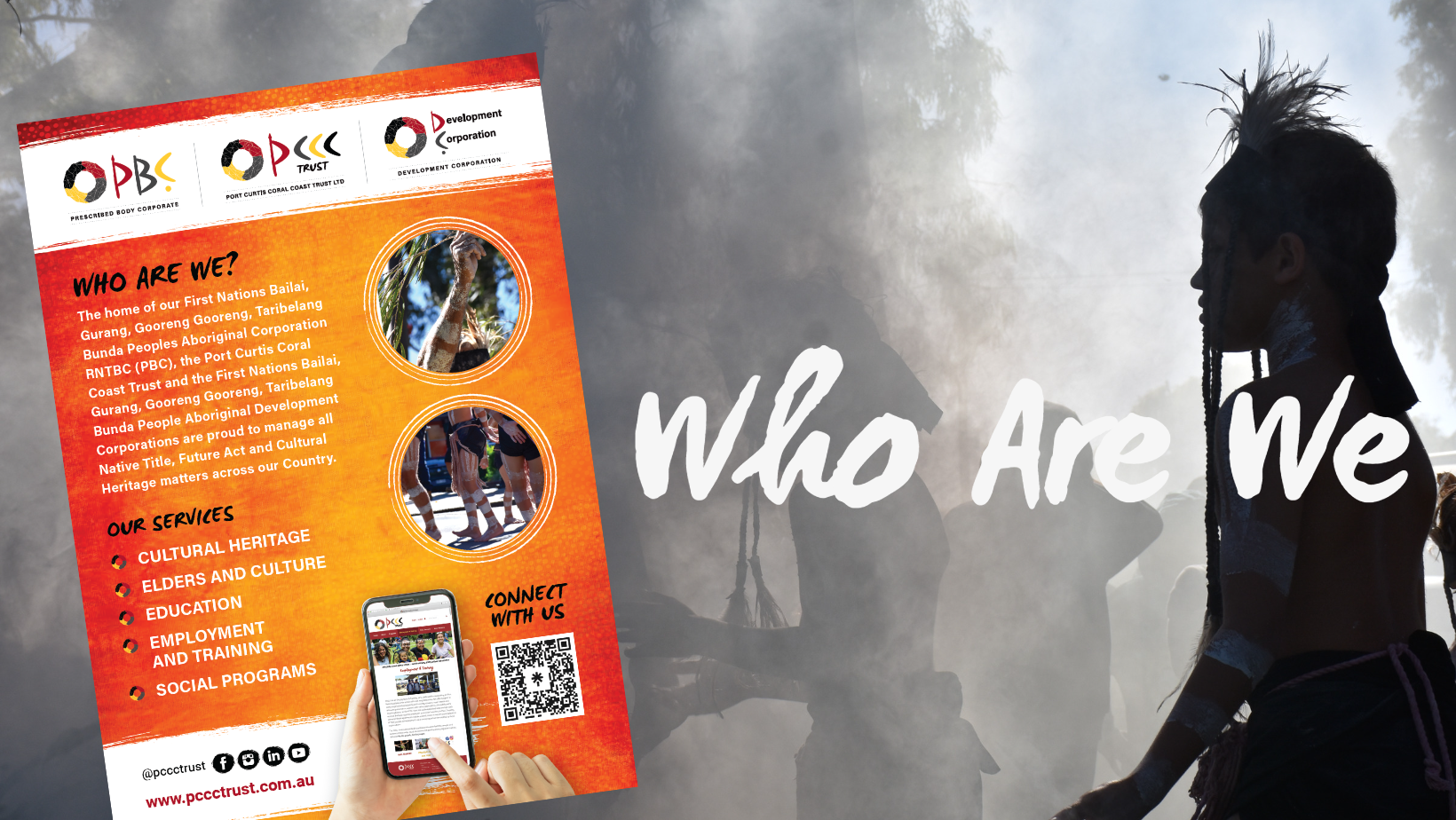 "Who Are We" flyer