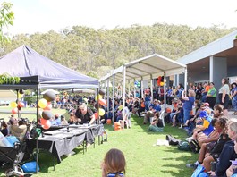 Large audience at Dorrie Day 2023 listening to speakers