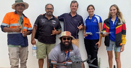 First Nations Drone Training delivered to Traditional Owners thumbnail