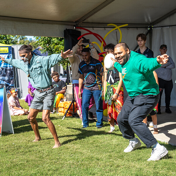 Cultural dance performed at Dorrie Day