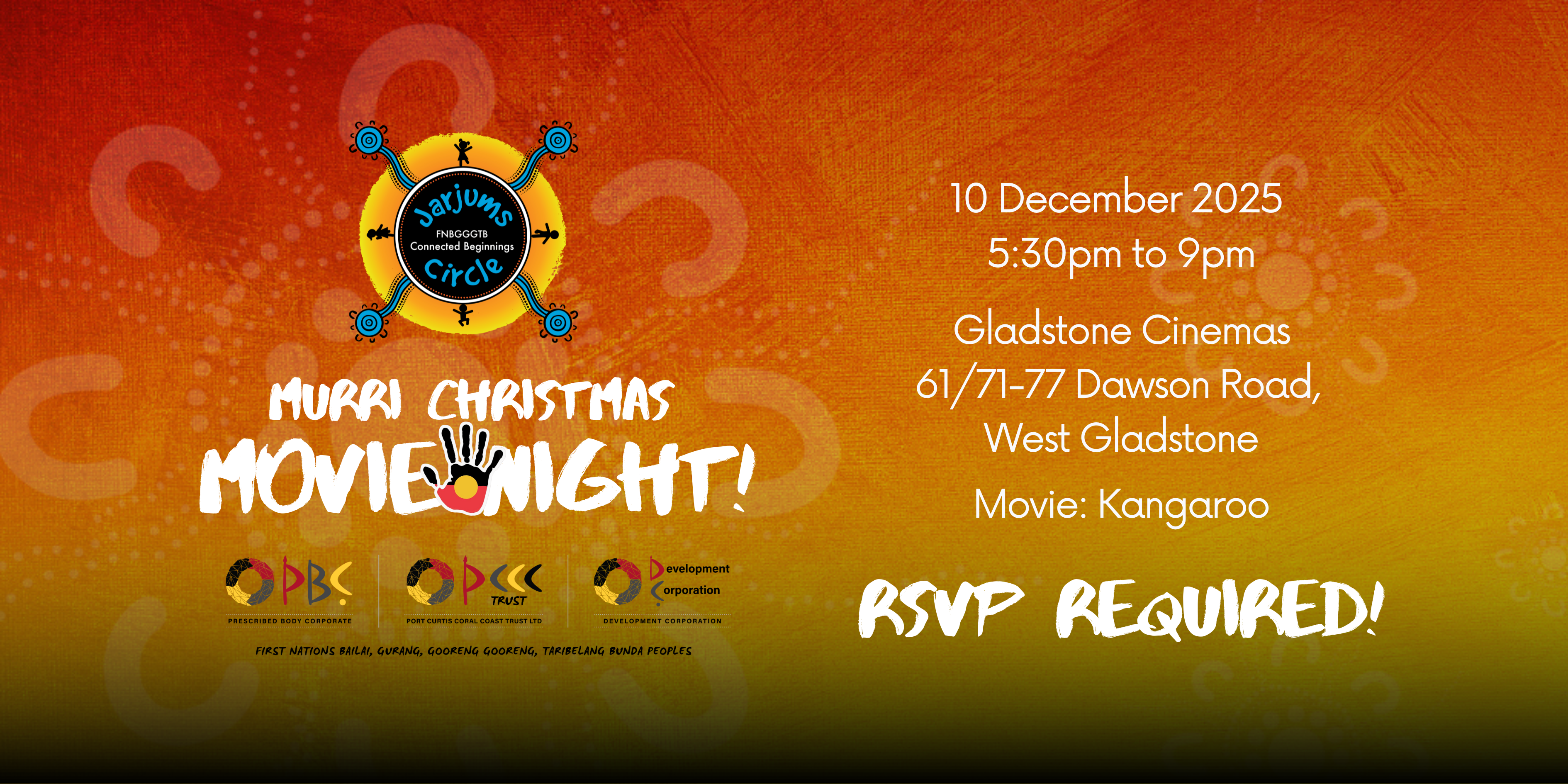 Gladstone 2025 Murri Christmas Movie Night thumbnail